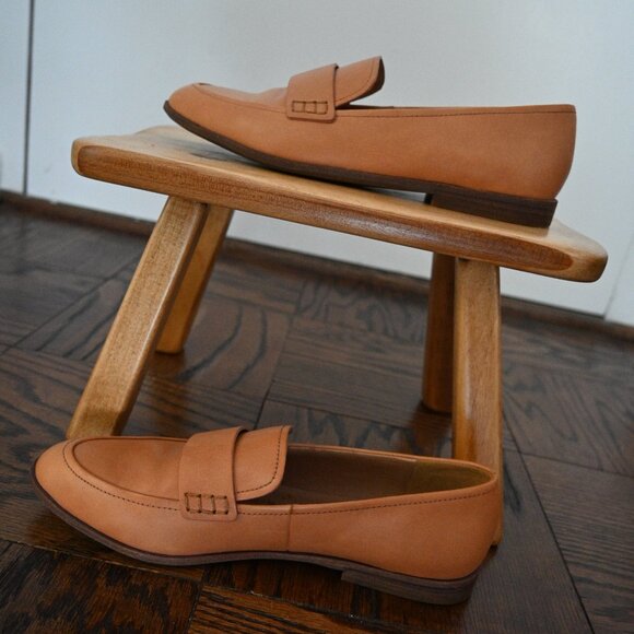 Madewell Leather Loafers – Camel/Sand – Size 9 - Picture 6 of 8
